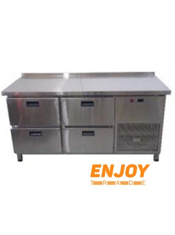 Холодильный стол 1400х700х850 (4 ящика)